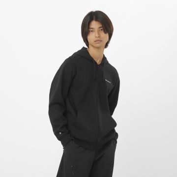 SALOMON LOGO FZ HOODIE M - Damen