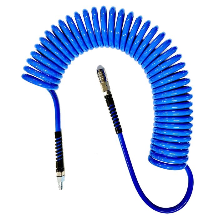 AZE Druckluftspiralschlauch 7.5m 12x8mm main product photo