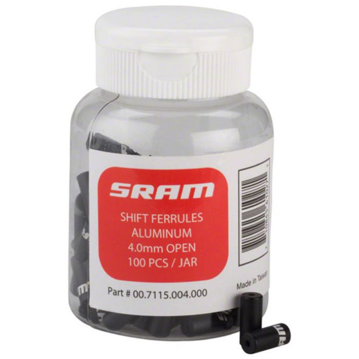 SRAM Shift Cable End Caps 4mm Qty 100 main product photo
